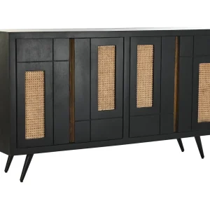 Buffet Mango Ratan 160x40x90 Zwart Buffet Mango Ratan 160x40x90 Zwart