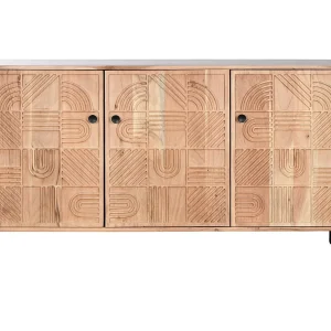 Buffet Acacia Metaal 145x40x80 Bruin Buffet Acacia Metaal 145x40x80 Bruin