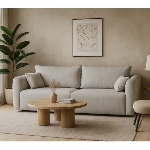 DALLAS – 3-zits slaapbank 238×90 cm, slaapoppervlak 140×196 cm, stof Raven 06 lichtgrijs DALLAS – 3-zits slaapbank 238×90 cm, slaapoppervlak 140×196 cm, stof Raven 06 lichtgrijs