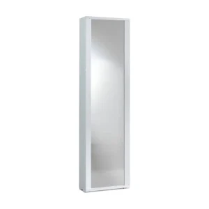 Dmora Schoenkast Datura 32x50x182h cm Wit 7 Planken Een Deur, Schoenenrek 8 Vakken Made in Italy Dmora Schoenkast Datura 32x50x182h cm Wit 7 Planken Een Deur, Schoenenrek 8 Vakken Made in Italy