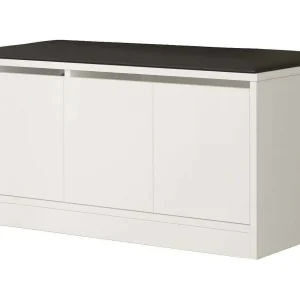 Dpirrell Schoenenkast, Schoenenkast, Multifunctionele Entreekast, Schoeiselkast, 90x36h46 cm, Wit Dpirrell Schoenenkast, Schoenenkast, Multifunctionele Entreekast, Schoeiselkast, 90x36h46 cm, Wit