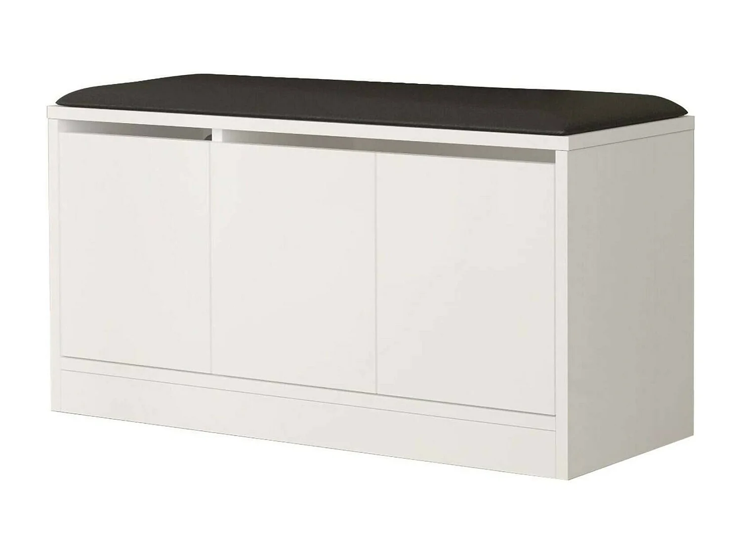 Dpirrell Schoenenkast, Schoenenkast, Multifunctionele Entreekast, Schoeiselkast, 90x36h46 cm, Wit