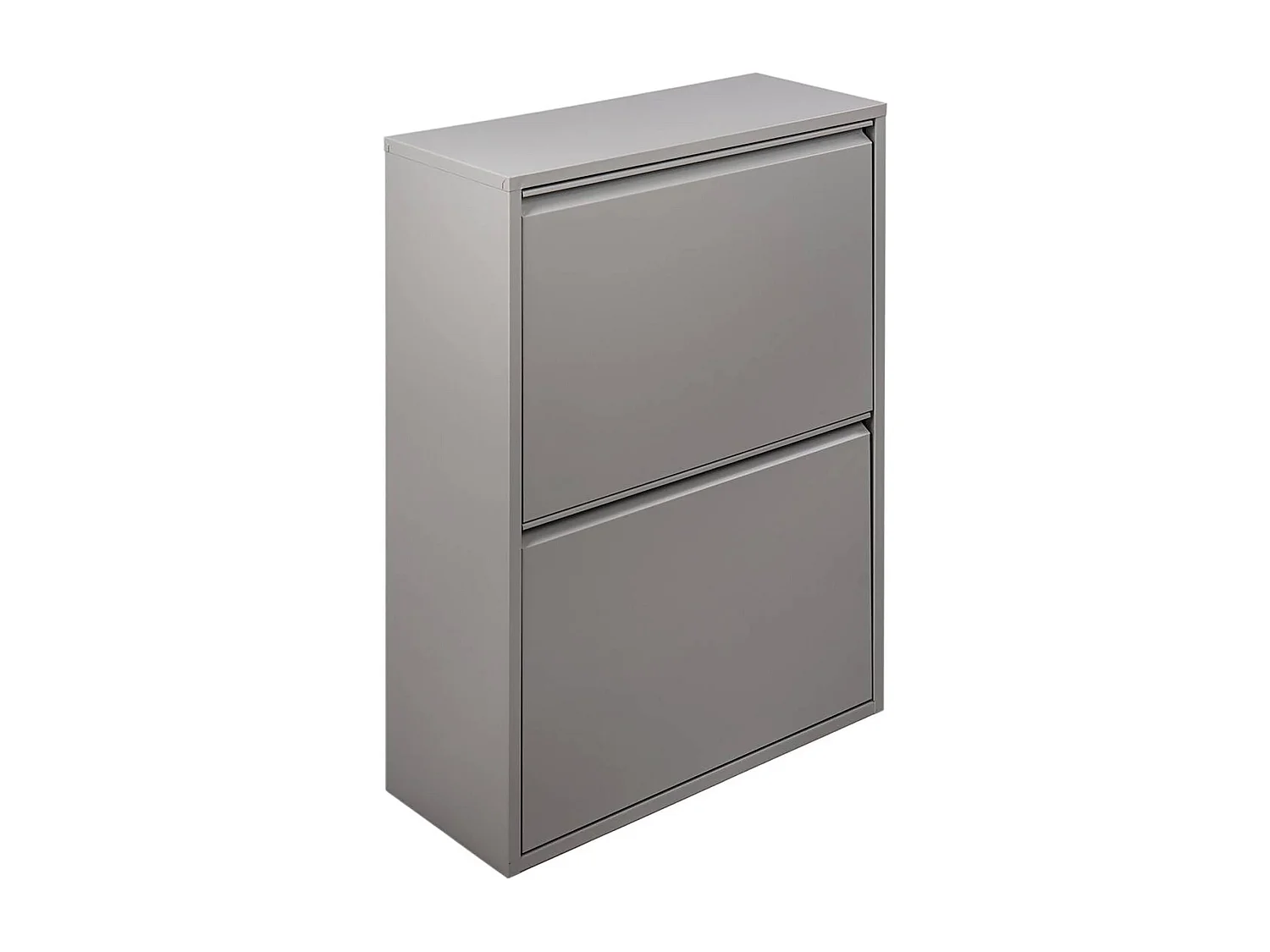 Dmora Prullenbak Achros 25x60x92.5h cm Grijs Capaciteit 72 (18 per Bak) 4 Inzetbakken, Uittrekbare Bak