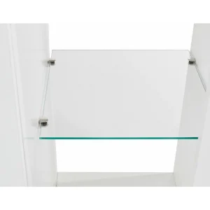 Credenza Ddalessandr, buffet in4 deuren, woonkamer, moderne bijzet, 100% Made in Italy, 220x40h80 cm, Wit glanzend Credenza Ddalessandr, buffet in4 deuren, woonkamer, moderne bijzet, 100% Made in Italy, 220x40h80 cm, Wit glanzend