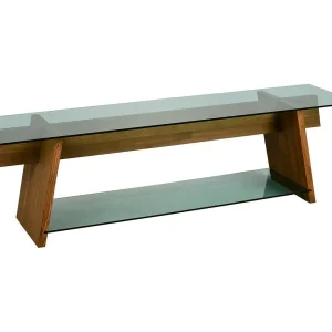 Dpotenz tv-meubel, woonkamermeubel, lage tv-meubel, wandstandaard, 158x40h45 cm, walnoot en groen Dpotenz tv-meubel, woonkamermeubel, lage tv-meubel, wandstandaard, 158x40h45 cm, walnoot en groen