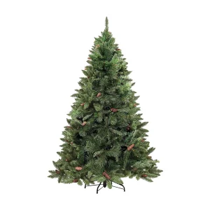 Kerstboom 150 cm Camden, 468 takken, 150h cm groen, afzonderlijke takken uitklapbaar, brandvertragend