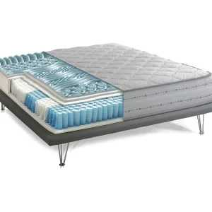 Ddapozz dubbele matras, Memory Foam en pocketveringmatras, 100% Made in Italy, anti-mijt en hypoallergeen, 180x200h26 cm Ddapozz dubbele matras, Memory Foam en pocketveringmatras, 100% Made in Italy, anti-mijt en hypoallergeen, 180x200h26 cm