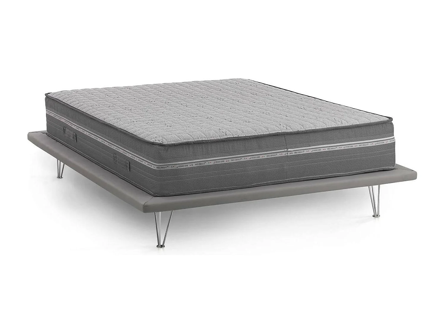 Dastor dubbele matras, Memory Foam matras en pocket microveren, 100% Made in Italy, anti-mijt en hypoallergeen, 160x190h32 cm