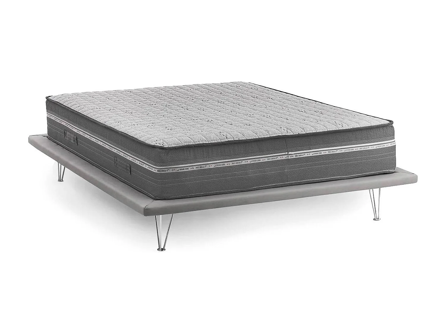 Dlesc eenpersoonsmatras, matras van traagschuim en pocket-microveren, 100% Made in Italy, anti-mijt en hypoallergeen, 80x190h32 cm