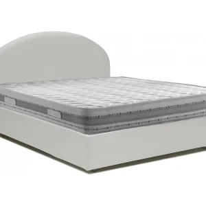 Talamo Italia Dubbelbed Consolata Wit Inclusief Afneembare Matras, Opslag Made in Italy Talamo Italia Dubbelbed Consolata Wit Inclusief Afneembare Matras, Opslag Made in Italy