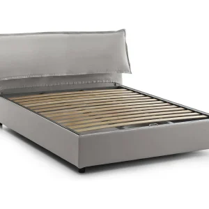 Talamo Italia Tweepersoonsbed Clio Grijs Afneembaar met Opbergruimte, Matraskader 160×190 cm Made in Italy Talamo Italia Tweepersoonsbed Clio Grijs Afneembaar met Opbergruimte, Matraskader 160×190 cm Made in Italy