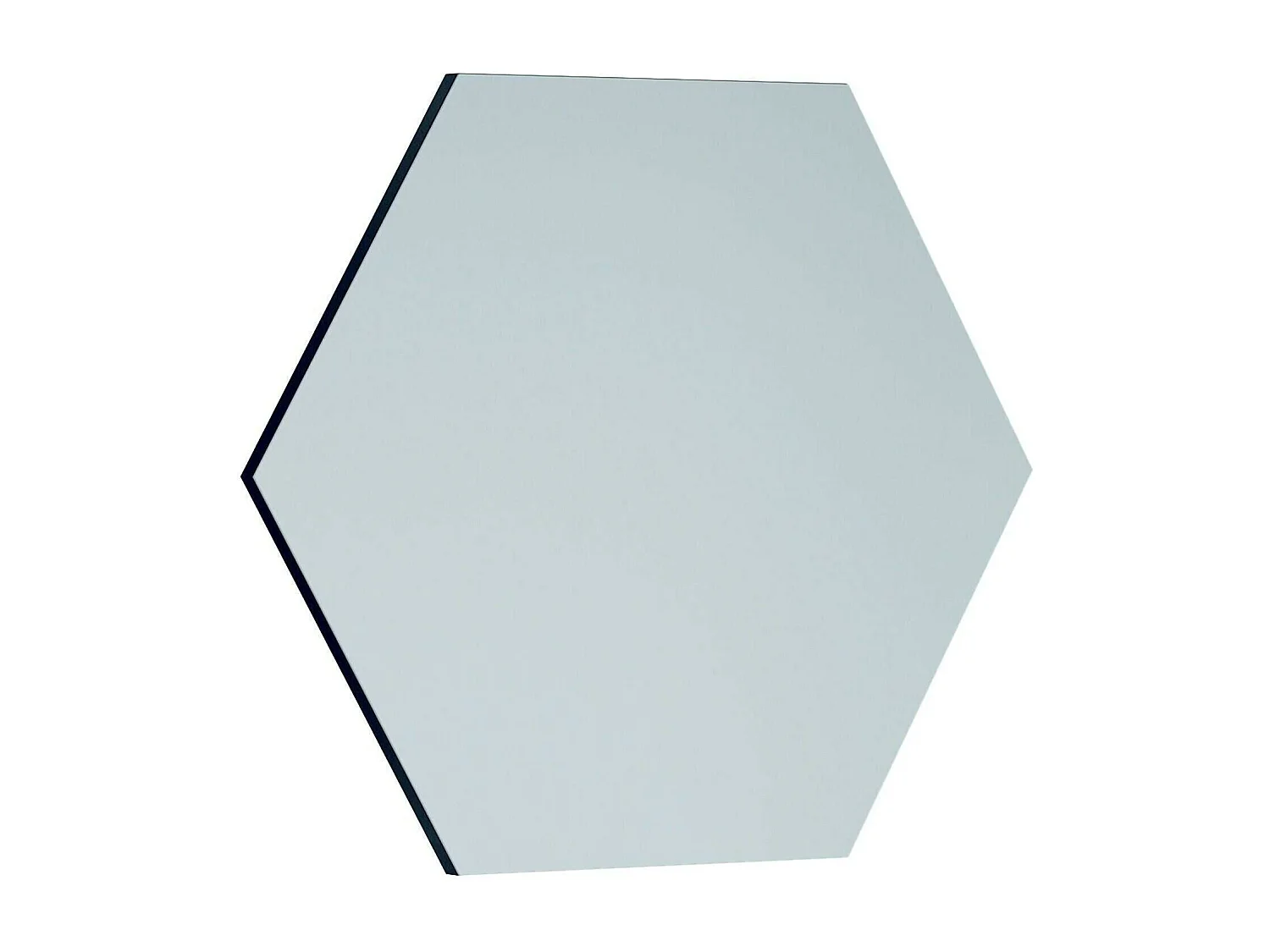 Dpegol-spier, Spiegel, Wanddecoratie, Spiegeldecoratie, 70x2h60 cm, Zwart