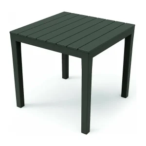 Dmurill buitentafel, Vierkante tuintafel, Vaste salontafel voor binnen en buiten, 100% Made in Italy, 100% Made in Italy, 78x78h72 cm, Antraciet Dmurill buitentafel, Vierkante tuintafel, Vaste salontafel voor binnen en buiten, 100% Made in Italy, 100% Made in Italy, 78x78h72 cm, Antraciet