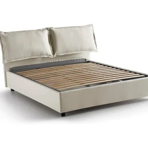Dcaprar tweepersoonsbed, Opbergbed met stoffen bekleding, 100% Made in Italy, Opening aan de voorzijde, geschikt voor matras 160×190 cm, Beige Dcaprar tweepersoonsbed, Opbergbed met stoffen bekleding, 100% Made in Italy, Opening aan de voorzijde, geschikt voor matras 160×190 cm, Beige