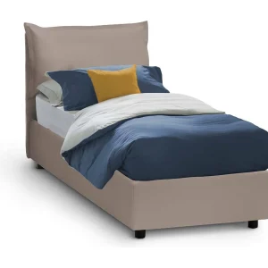 Dkokori eenpersoonsbed, Opbergbed met bekleding van eco-leer, 100% Made in Italy, Opening aan de voorkant, inclusief matras van 80×200 cm, Taupe Dkokori eenpersoonsbed, Opbergbed met bekleding van eco-leer, 100% Made in Italy, Opening aan de voorkant, inclusief matras van 80×200 cm, Taupe