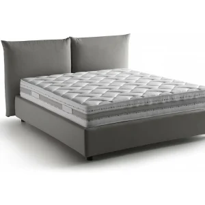 Dbrekal tweepersoonsbed, Opbergbed met stoffen bekleding, 100% Made in Italy, Opening aan de voorkant, inclusief matras 160×190 cm, Grijs Dbrekal tweepersoonsbed, Opbergbed met stoffen bekleding, 100% Made in Italy, Opening aan de voorkant, inclusief matras 160×190 cm, Grijs