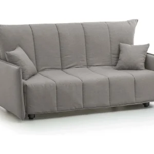 Dabarc slaapbank, 3-zitsbank, 100% Made in Italy, woonkamerbank met trolley-opening, in gewatteerde stof, met standaard armleuningen, 190x90h85 cm, grijs Dabarc slaapbank, 3-zitsbank, 100% Made in Italy, woonkamerbank met trolley-opening, in gewatteerde stof, met standaard armleuningen, 190x90h85 cm, grijs