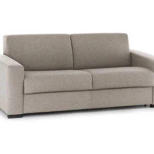 Dabagn slaapbank, grote 2-zitsbank, 100% Made in Italy, woonkamerbank met draaibare opening, in gewatteerde stof, met standaard armleuningen, Cm 200x95h90, Taupe Dabagn slaapbank, grote 2-zitsbank, 100% Made in Italy, woonkamerbank met draaibare opening, in gewatteerde stof, met standaard armleuningen, Cm 200x95h90, Taupe