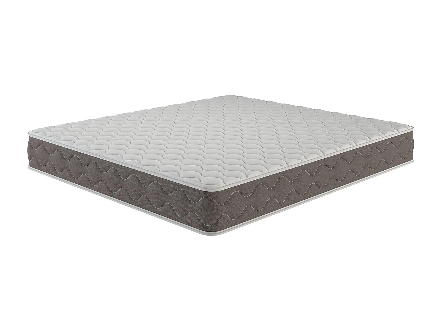 Eenpersoonsmatras Gaggiano, hardheid 6,5/10, gemaakt in Italië, 190x90x21h cm wit, geschikt voor 90x190 cm bedbodem