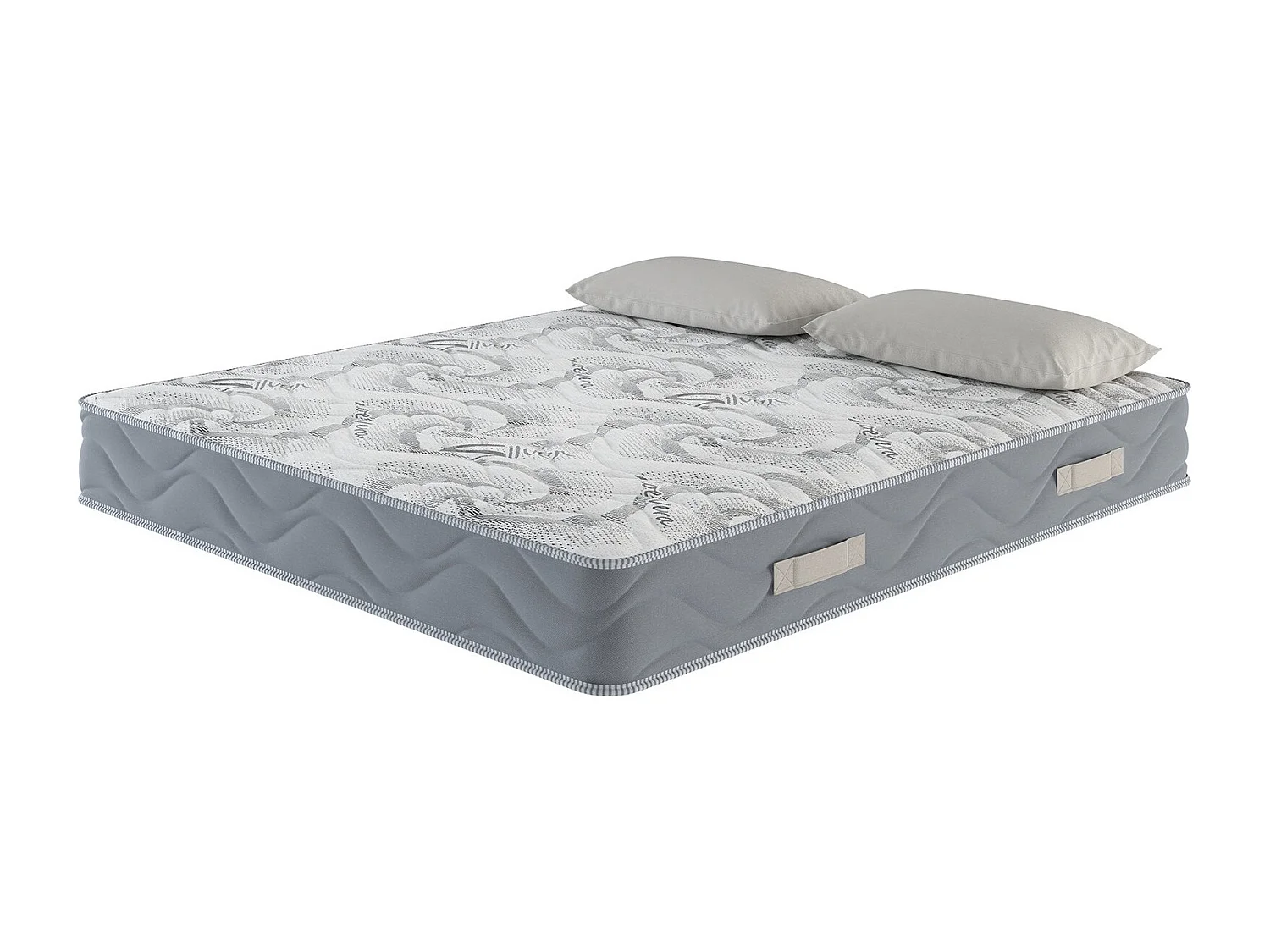 Dcorazz eenpersoonsmatras, Trioform Memory Foam Matras, Ergonomisch matras, Pocketveringmatras, 100% Made in Italy, 90x200xh25 cm