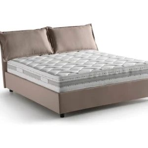 Dcarrar tweepersoonsbed, Opbergbed met stoffen bekleding, 100% Made in Italy, Opening aan de voorkant, inclusief matras 160×190 cm, Taupe Dcarrar tweepersoonsbed, Opbergbed met stoffen bekleding, 100% Made in Italy, Opening aan de voorkant, inclusief matras 160×190 cm, Taupe