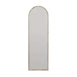 Dpolon Spiegel, Spiegel, Wanddecoratie, Decoratie met Spiegel, 50x2h160 cm, Walnoot Dpolon Spiegel, Spiegel, Wanddecoratie, Decoratie met Spiegel, 50x2h160 cm, Walnoot