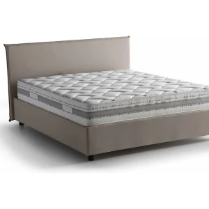 Dansald tweepersoonsbed, Opbergbed met stoffen bekleding, 100% Made in Italy, Opening aan de voorkant, inclusief matras 160×200 cm, Taupe Dansald tweepersoonsbed, Opbergbed met stoffen bekleding, 100% Made in Italy, Opening aan de voorkant, inclusief matras 160×200 cm, Taupe