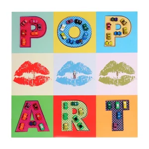 Canvas foto Pop Art + Cars