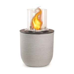 Brasero de jardin cheminée au bioéthanol pour intérieur et extérieur RAFFAELLO Corda Beige d.35 x h55 Brasero de jardin cheminée au bioéthanol pour intérieur et extérieur RAFFAELLO Corda Beige d.35 x h55