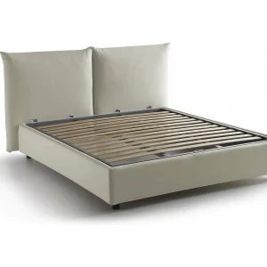 Ddestr tweepersoonsbed, Opbergbed met stoffen bekleding, 100% Made in Italy, Opening aan de voorzijde, geschikt voor matras 160×200 cm, Beige Ddestr tweepersoonsbed, Opbergbed met stoffen bekleding, 100% Made in Italy, Opening aan de voorzijde, geschikt voor matras 160×200 cm, Beige