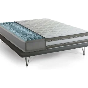Dmorell eenpersoonsmatras, traagschuim- en gelmatras met 9 gedifferentieerde zones, 100% Made in Italy, anti-mijt en hypoallergeen, 90x200h27 cm Dmorell eenpersoonsmatras, traagschuim- en gelmatras met 9 gedifferentieerde zones, 100% Made in Italy, anti-mijt en hypoallergeen, 90x200h27 cm
