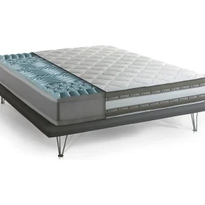 Dlea eenpersoonsmatras, afneembare matras in Memory Foam en Waterfoam Gel, 100% Made in Italy, anti-mijt en hypoallergeen, 80x190h27 cm Dlea eenpersoonsmatras, afneembare matras in Memory Foam en Waterfoam Gel, 100% Made in Italy, anti-mijt en hypoallergeen, 80x190h27 cm