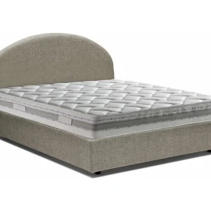 Italia Talamo Tweepersoonsbed Cora Grijs Taupe Met Matras, Afneembare Hoes, Opbergruimte Gemaakt in Italië Italia Talamo Tweepersoonsbed Cora Grijs Taupe Met Matras, Afneembare Hoes, Opbergruimte Gemaakt in Italië