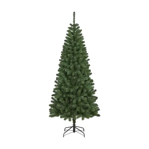 Kerstboom 180 cm Comet, 500 takken, 79h cm groen, afzonderlijk uitklapbare takken, vlamvertragend
