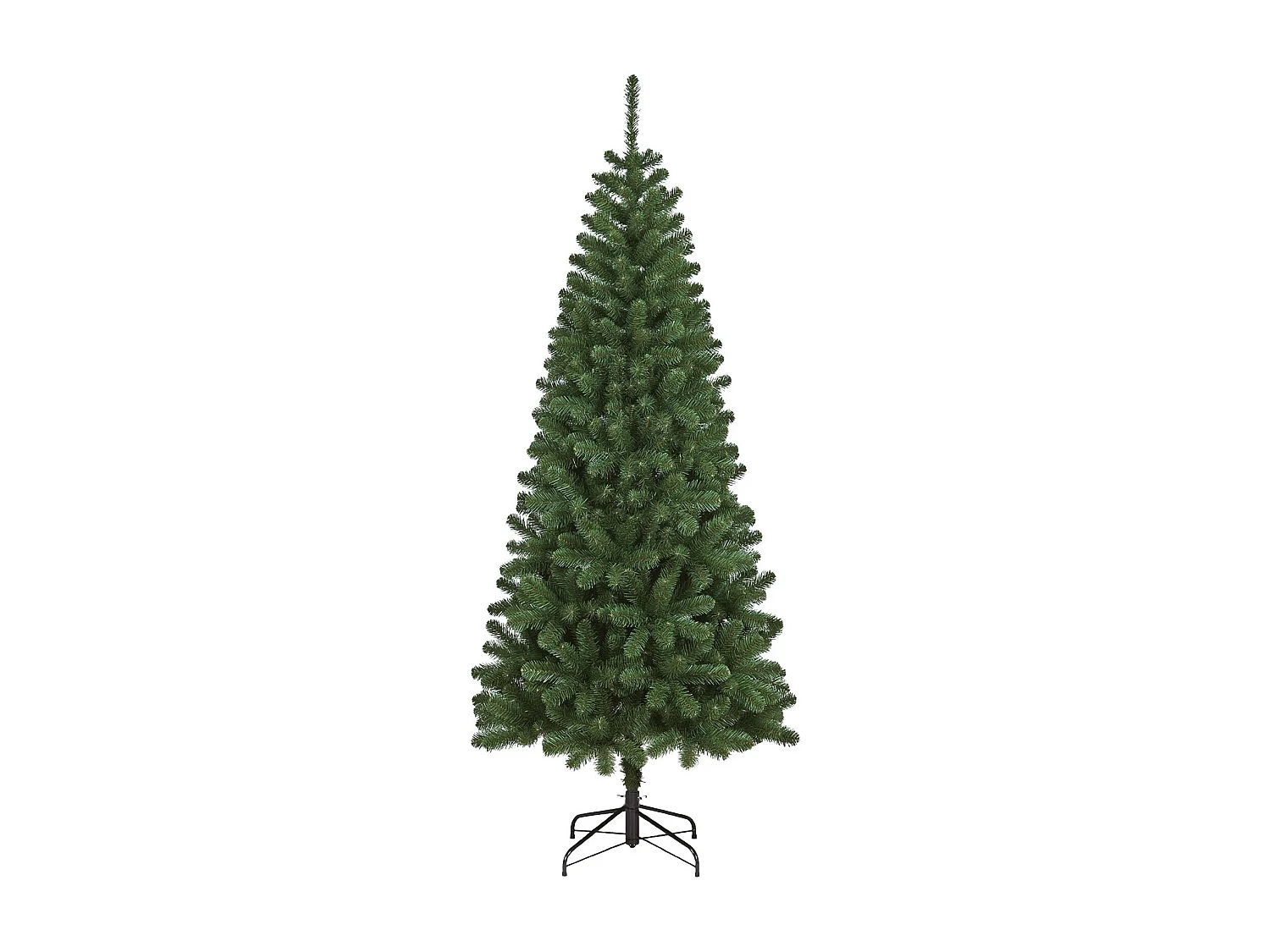 Kerstboom 180 cm Comet, 500 takken, 79h cm groen, afzonderlijk uitklapbare takken, vlamvertragend