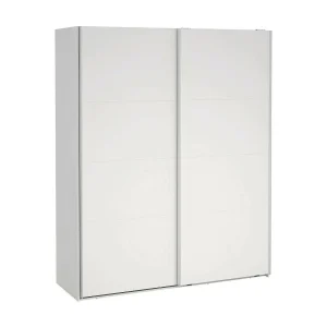 Dpuglies kledingkast met 2 deuren, Multifunctionele kast, Schoenenrekkast, Schoenenkast, 179×65 h220 cm, Wit Dpuglies kledingkast met 2 deuren, Multifunctionele kast, Schoenenrekkast, Schoenenkast, 179×65 h220 cm, Wit
