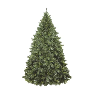 Kerstboom 150 cm Candy Cane, 683 takken, 150h cm groen, afzonderlijk uitklapbare takken, vlamvertragend