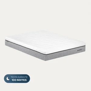 BUDWING Matras Ergopressure 140×200 cm met Geprofileerd Traagschuim met Hoge Dichtheid en Zonering BUDWING Matras Ergopressure 140×200 cm met Geprofileerd Traagschuim met Hoge Dichtheid en Zonering
