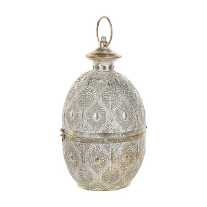 Decoratieve lantaarn metaal goud AMORGOS