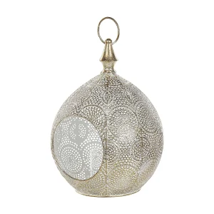 Decoratieve lantaarn goud 33 cm LAESO