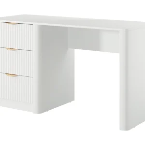 Bureau: Wit, 140,4 x 55,1 x 76,4 cm