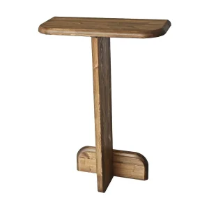 Dpodavin Console, Multifunctionele Tafel, Steunkast, Gangbureau, 80x25h85 cm, Walnoot