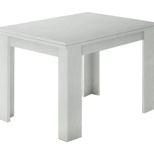 Dlirol uitschuifbare tafel, Extra keukenconsole, Uitschuifbare tafel, 100% Made in Italy, 90x90h75 cm, Glanzend wit lariks Dlirol uitschuifbare tafel, Extra keukenconsole, Uitschuifbare tafel, 100% Made in Italy, 90x90h75 cm, Glanzend wit lariks
