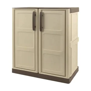 Damb buitengarderobeRosi, Multifunctionele balkonkast, 2-deurs buitenkast, 100% Made in Italy, Beige en Bruin, 70x39h86 cm, Geruite afwerking Damb buitengarderobeRosi, Multifunctionele balkonkast, 2-deurs buitenkast, 100% Made in Italy, Beige en Bruin, 70x39h86 cm, Geruite afwerking