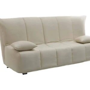 Dabald slaapbank, 2-zitsbank, 100% Made in Italy, woonkamerbank met trolley-opening, in gewatteerde stof, inclusief kussens, 125x90h85 cm, Beige Dabald slaapbank, 2-zitsbank, 100% Made in Italy, woonkamerbank met trolley-opening, in gewatteerde stof, inclusief kussens, 125x90h85 cm, Beige