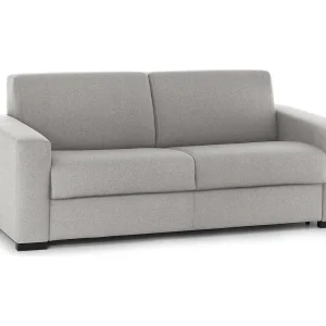Dgunte vaste bank, Grote 2-zitsbank, 100% Made in Italy, Woonkamerbank, in gewatteerde stof, met slanke armleuningen, 180x95h90 cm, Grijs Dgunte vaste bank, Grote 2-zitsbank, 100% Made in Italy, Woonkamerbank, in gewatteerde stof, met slanke armleuningen, 180x95h90 cm, Grijs