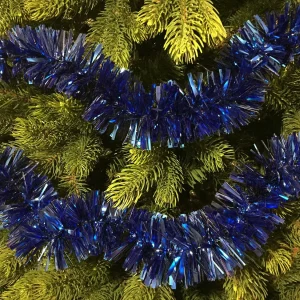 Kerstddecoratie Bonnie, gemaakt in Italië, blauw, Kerstddecoratie Bonnie, gemaakt in Italië, blauw,