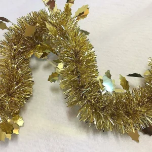 Kerstdecoratie Orlene, gemaakt in Italië, goud,