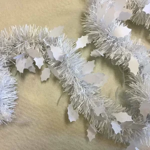 Kerstdecoratie Orlene, Gemaakt in Italië, Wit,