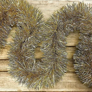 Kerstdecoratie Conchin, gemaakt in Italië, goud, Kerstdecoratie Conchin, gemaakt in Italië, goud,